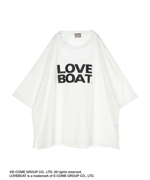 Green Parks ■別注　ＬＯＶＥ　ＢＯＡＴ　ロゴｐｔビッグＴ White