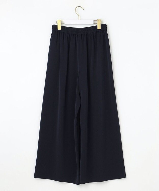 ANY SIS 【接触冷感・吸水速乾・UVカット】サラキレイ ワイドパンツ ネイビー