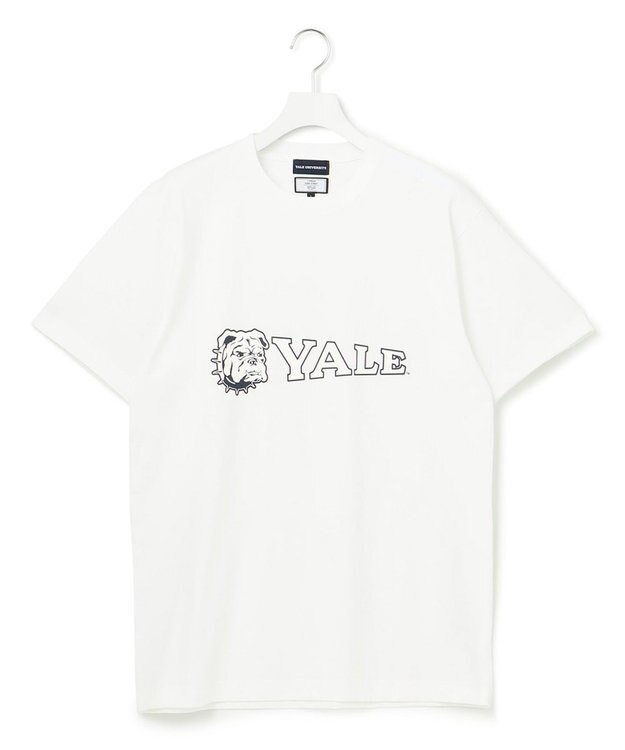 J.PRESS YORK STREET 【UNISEX】YALE × J.PRESS YORK STREET コラボTシャツ ホワイト系