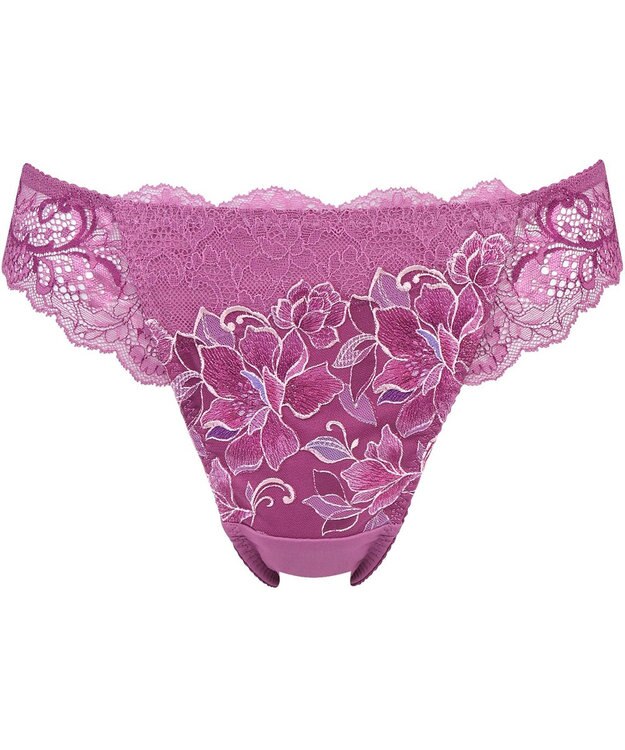 Wing Ｔバックショーツ Wing Lesiage 【2860シリーズ】 PB2860・PB2861とペア Ｔバック初心者にもおすすめ はきこみ丈あさめ PF2862 ウイング／ワコール ワイン