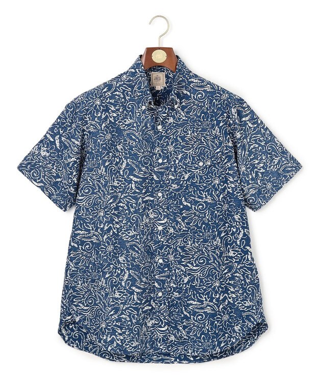 J.PRESS MEN 【J.PRESS YACHT CLUB】アーバンリゾート アロハ シャツ / B.D. ネイビー系5