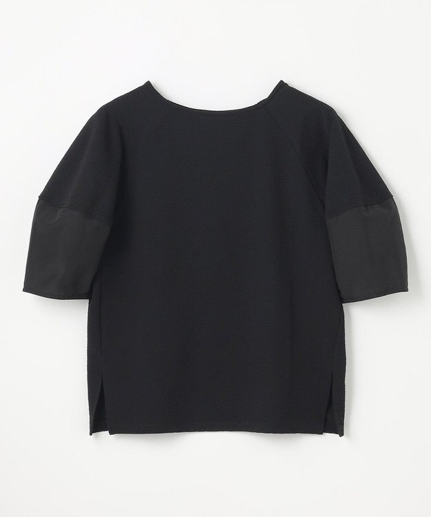 ANY L 【洗濯機可】サッカーランタンスリーブプルオーバー ブラック