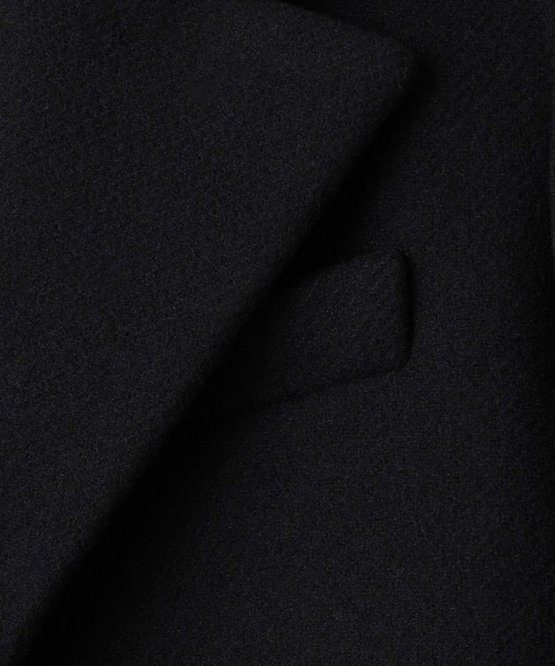 JOSEPH ウールコート　シングルブレストコート Black