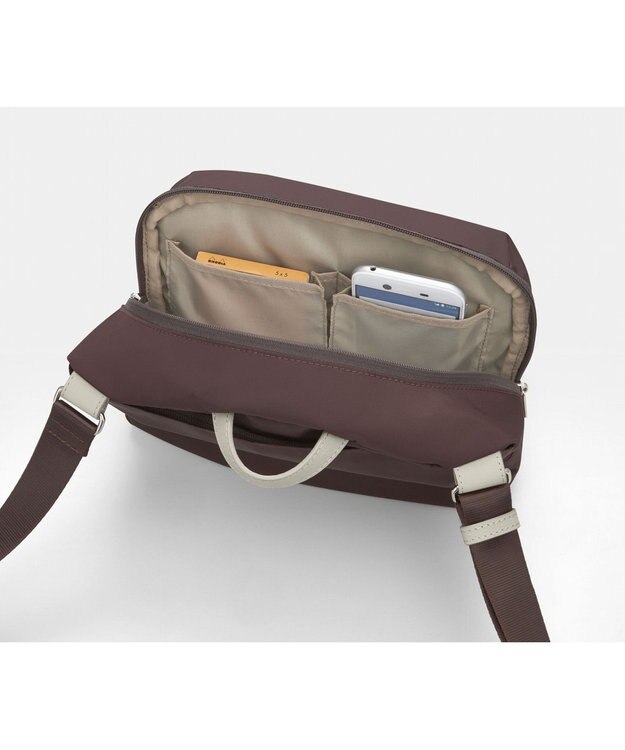 ACE BAGS & LUGGAGE kanana project PJ-15 ライトリーバッグ ショルダーバッグ 17372 カナナプロジェクト 軽量 マホガニーブラウン