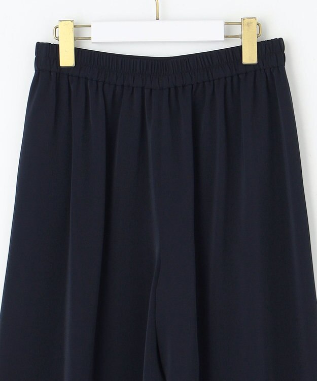 ANY SIS 【接触冷感・吸水速乾・UVカット】サラキレイ ワイドパンツ ネイビー