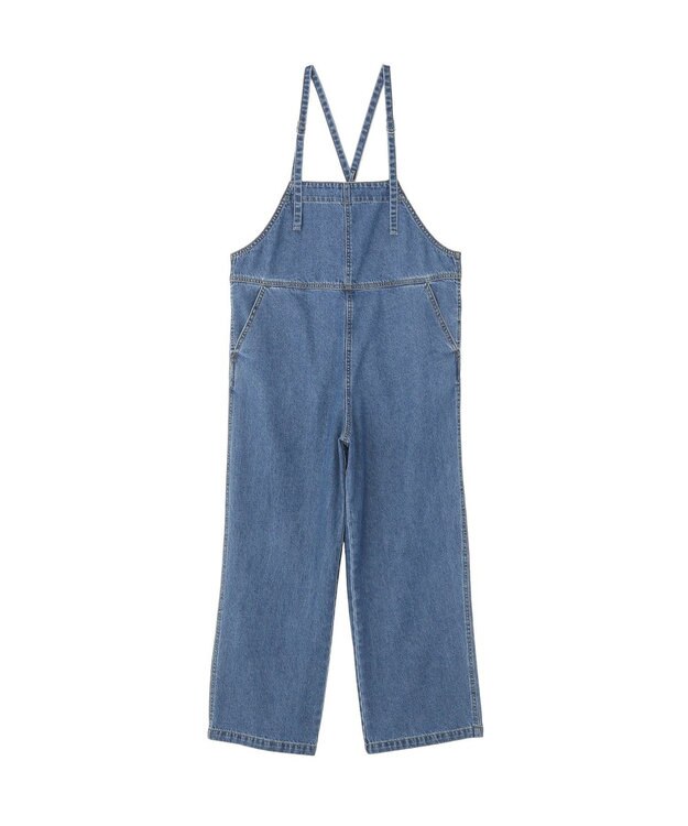 AMERICAN HOLIC デニムスクエアサロペット Indigo