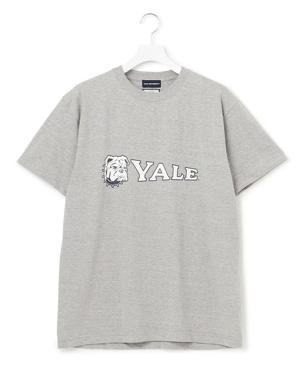 J.PRESS YORK STREET 【UNISEX】YALE × J.PRESS YORK STREET コラボTシャツ ライトグレー系