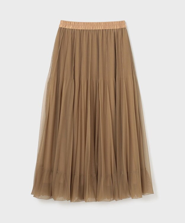 GRACE CONTINENTAL チュールバルーンスカート ベージュ
