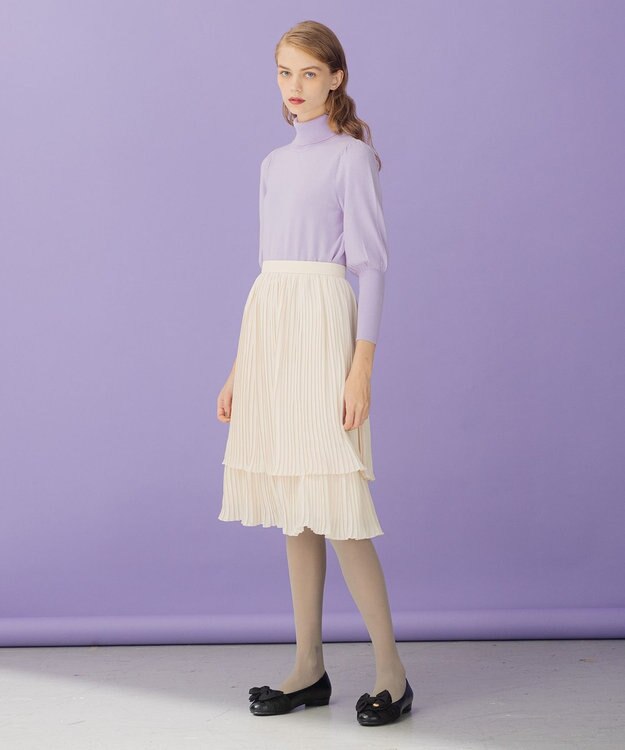 TOCCA 【洗える！】STAIRWAY スカート ベージュ系