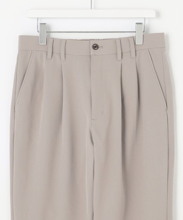 23区GOLF 【23Fondation/MEN】【ストレッチ】ツータックルーズ  テーパードパンツ ベージュ系