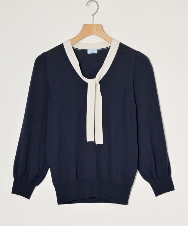 ONWARD Reuse Park 【組曲】ニット秋冬 ネイビー