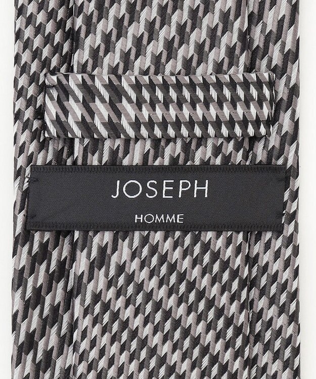 JOSEPH HOMME 【日本製】アブストラクトグレンチェック　ネクタイ ブラウン系3