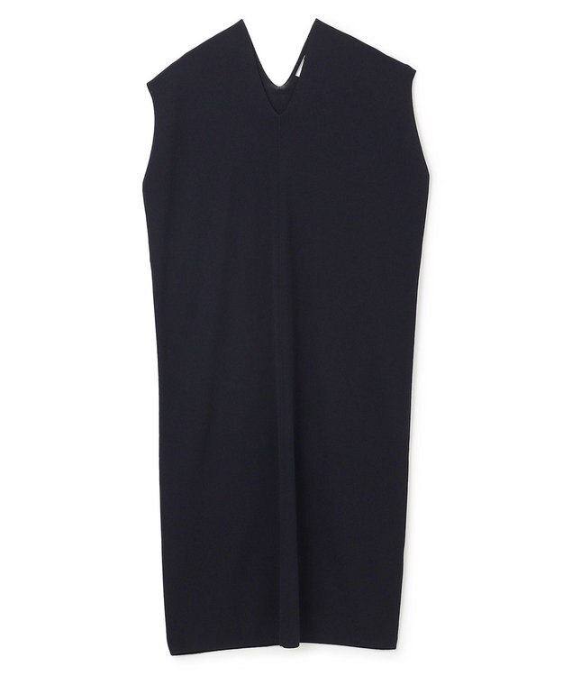 BEIGE， NADIA / サマーニットドレス Navy x Camel