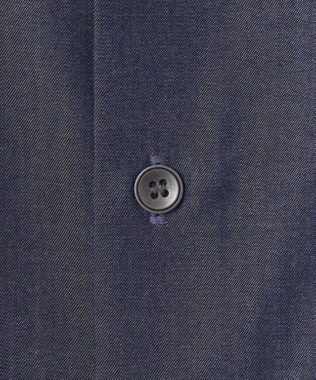 UNFILO シャンブレーデニム ショルダータックブラウス インディゴ