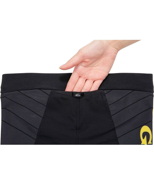 CW-X 【MEN】 CW-X 【GOLD'S GYMコラボ】 メンズスポーツタイツ CW-X史上最高の安定感(腰回り) 腹圧サポート ひざ上丈 トレーニング マラソン CW-X Pro メンズ HPO546 /ワコール ブラック