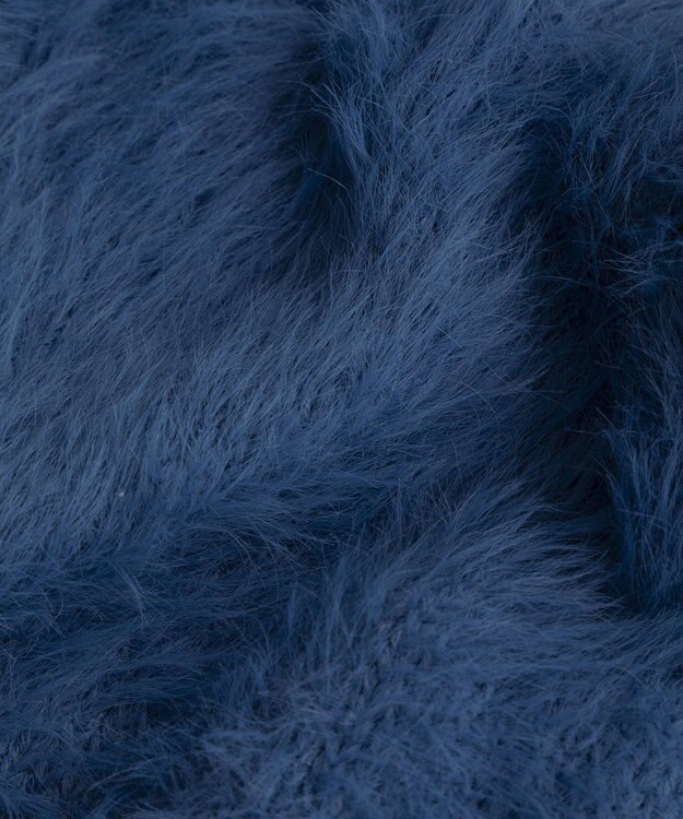 Green Parks ・Ｐｅｔｉｔ　Ｆｌｅｕｒ　シャギーニットカーディガン Blue