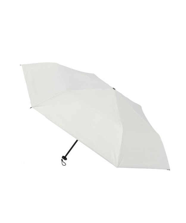 MOONBAT 【大きめ】晴雨兼用日傘 折りたたみ傘 無地／一級遮光 遮熱 UV ワイド54cm ホワイト