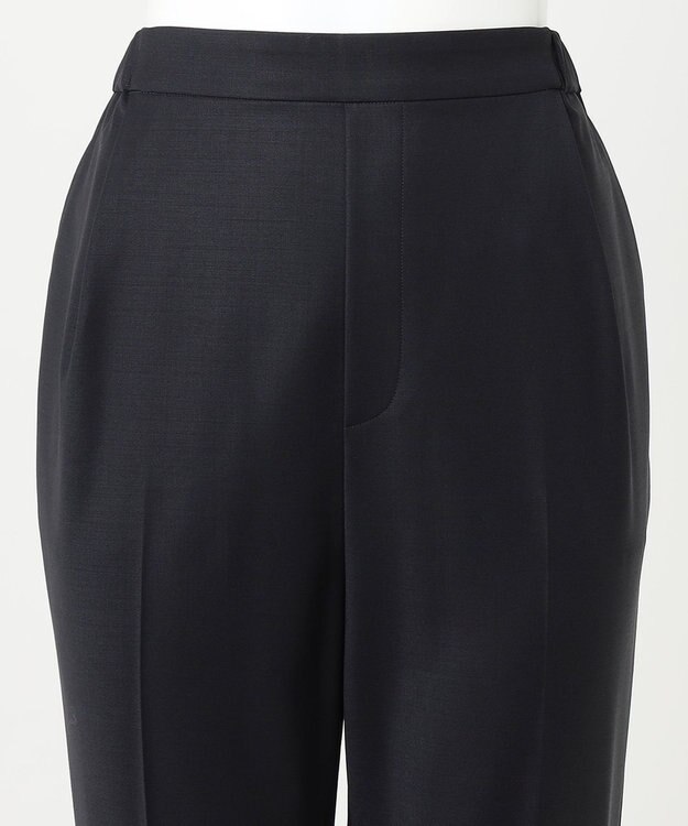 23区 【R(アール)】ウールトロストレッチ ジョガーパンツ ネイビー系