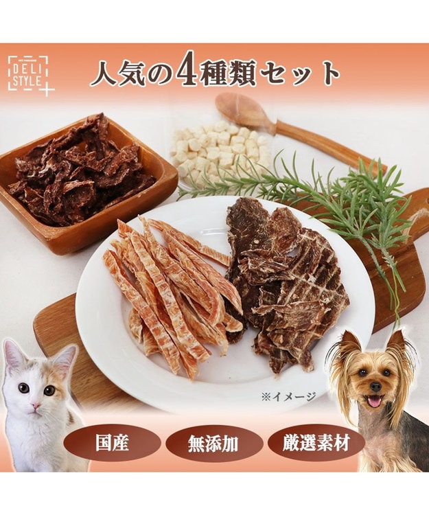 PET PARADISE ペットパラダイス 犬 おやつ デリスタイル人気の4種類 -
