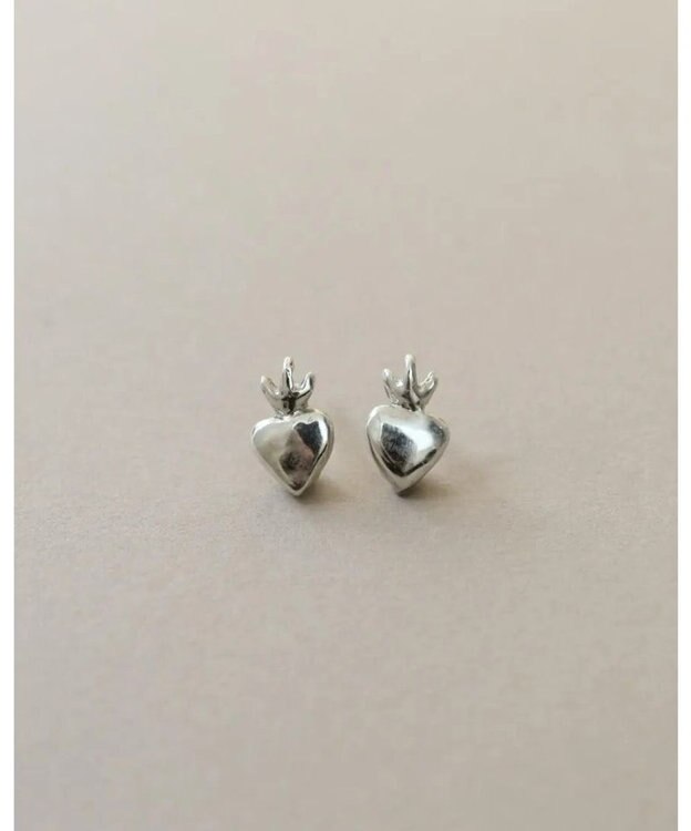 yoaa シルバー925 メラメラピアス シルバー925