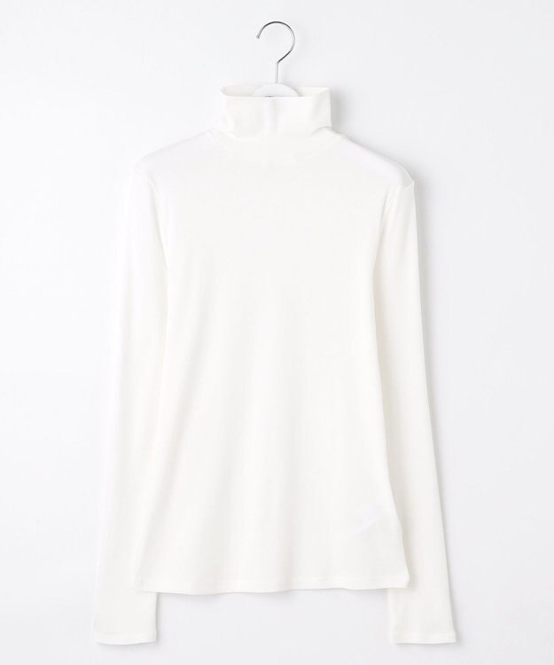 23区 L 【見上愛さん着用/LEE10月号掲載】レイヤードタートル カットソー ホワイト系