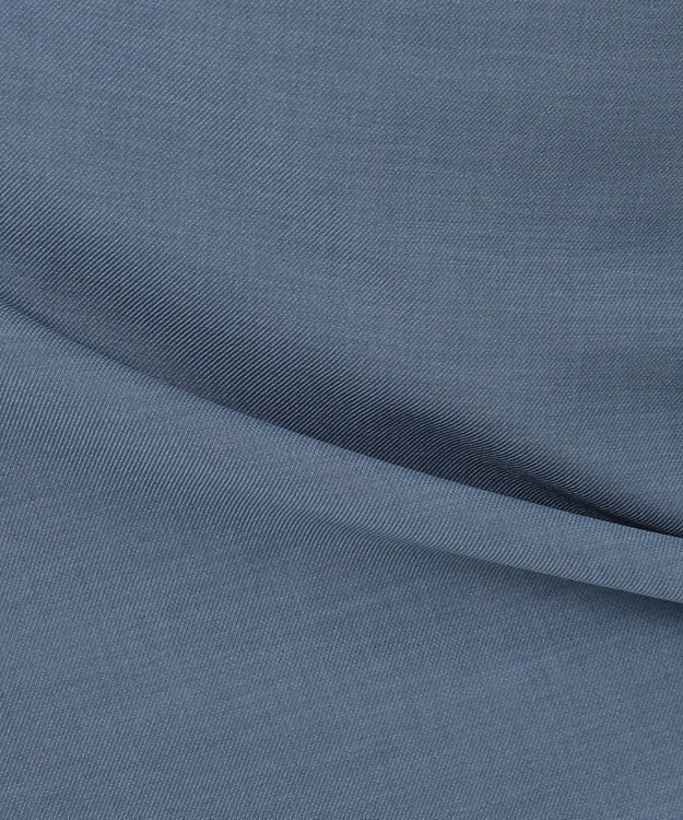 J.PRESS LADIES 【洗える】ドライタッチツイルストレッチ スカート ダルブルー系