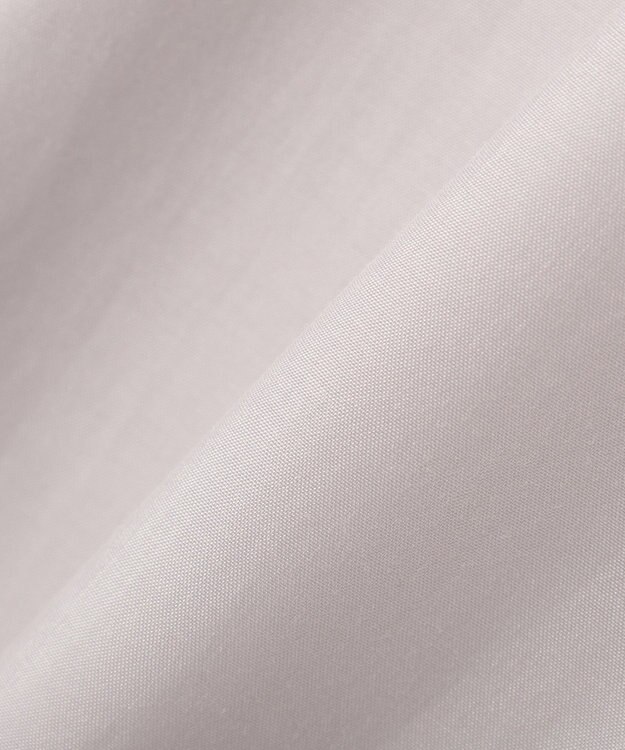 Green Parks 接触冷感シルキータッチローンオープンカラーシャツ Gray Beige