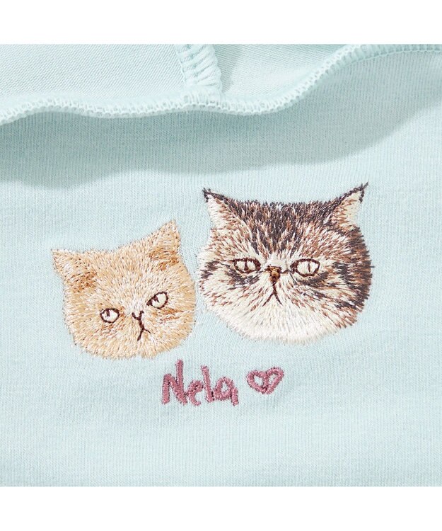 Chacott ◎【Nela ライン】ウォームアップジャケット アクアグリーン