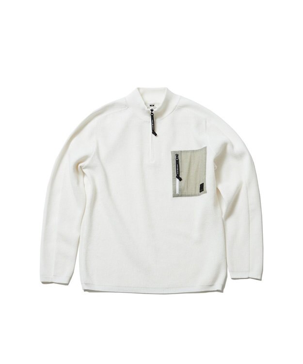 JOSEPH ABBOUD MOUNTAIN 【UNISEX】コーデュラコットン プルオーバー ホワイト系