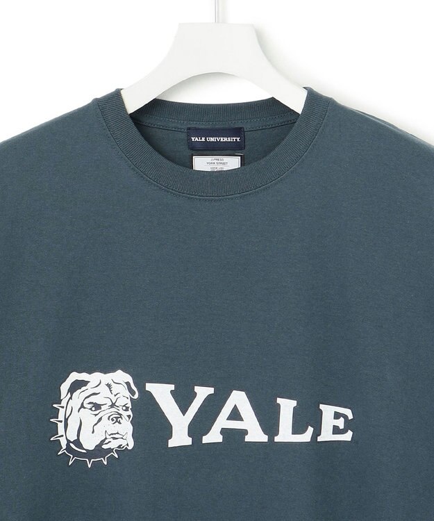 J.PRESS YORK STREET 【UNISEX】YALE × J.PRESS YORK STREET コラボTシャツ ダルブルー系