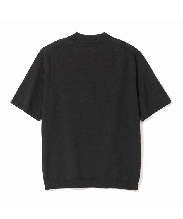 ZERO HALLIBURTON ニットモックネックTシャツ ZHG-M5S9b 82959 ブラック