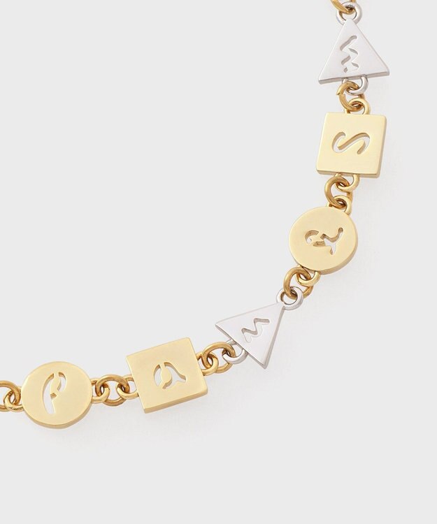 Paul Smith ランダムロゴ ブレスレット ゴールド