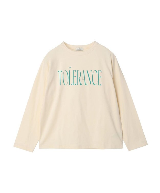 earth music&ecology ｔｏｌｅｒａｎｃｅ　ロゴロンＴＥＥ Cream