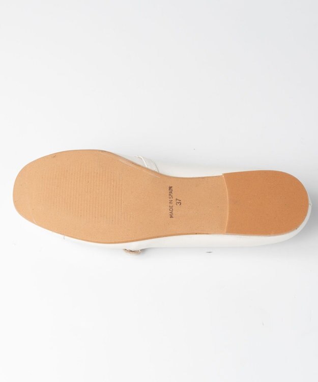 BONTRE 【BONTRE/ボントレ】コンビストラップパンプス/40051-US ホワイト