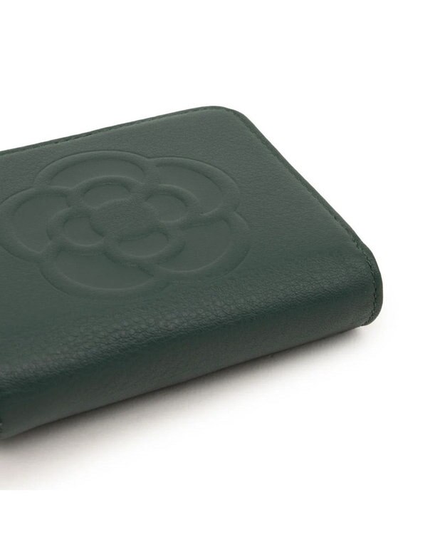 CLATHAS ワッフル 二つ折り財布 グリーン