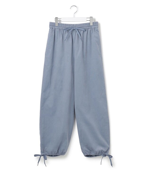 J.PRESS YORK STREET 【WOMEN】コーデュロイ ジョグパンツ ダルブルー系