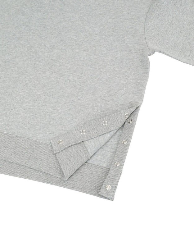 AMERICAN HOLIC サイドドットボタンポンチプルオーバー Light Gray Mixture