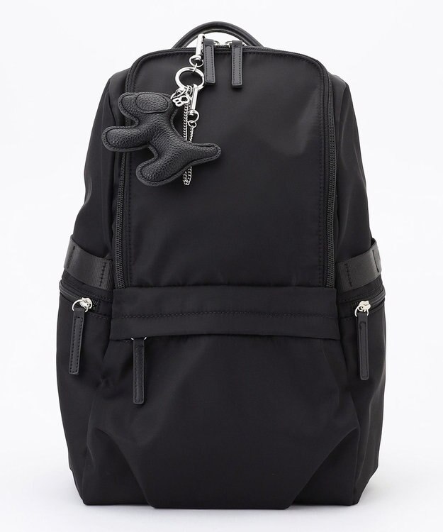 ICB 【4/3-4/19期間限定・受注生産】選べるチャーム 8ポケットナイロンリュック カスタマイズ イヌ