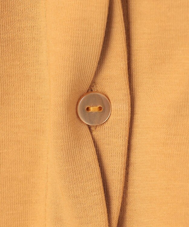 ANY SIS 【UVケア・接触冷感】汗ジミ防止加工カット ブラウス マスタード