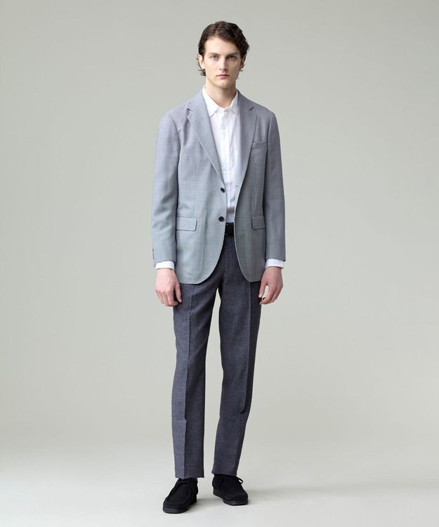 J.PRESS MEN 【WEB・一部店舗限定】ファインハウンドトゥース ジャケット ネイビー系4