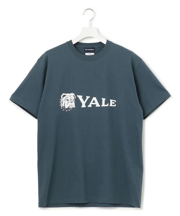 J.PRESS YORK STREET 【UNISEX】YALE × J.PRESS YORK STREET コラボTシャツ ダルブルー系