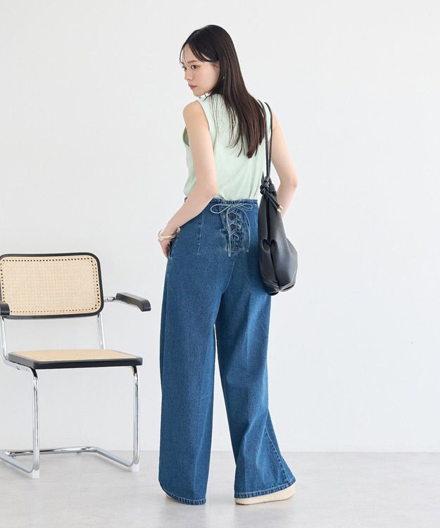 earth music&ecology 【WEB限定】リブタンクトップ ミント