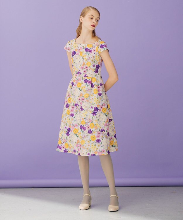 TOCCA 【洗える！】MIRAGE ドレス ライラック系5