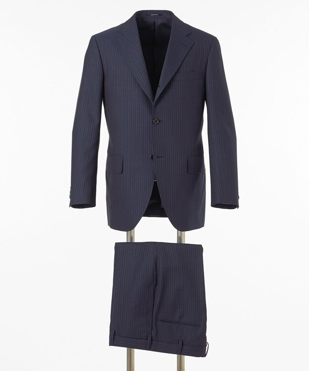 J.PRESS MEN 【CUBA BEACH MASTERPIECE】オルタネートストライプ スーツ ダルブルー系1