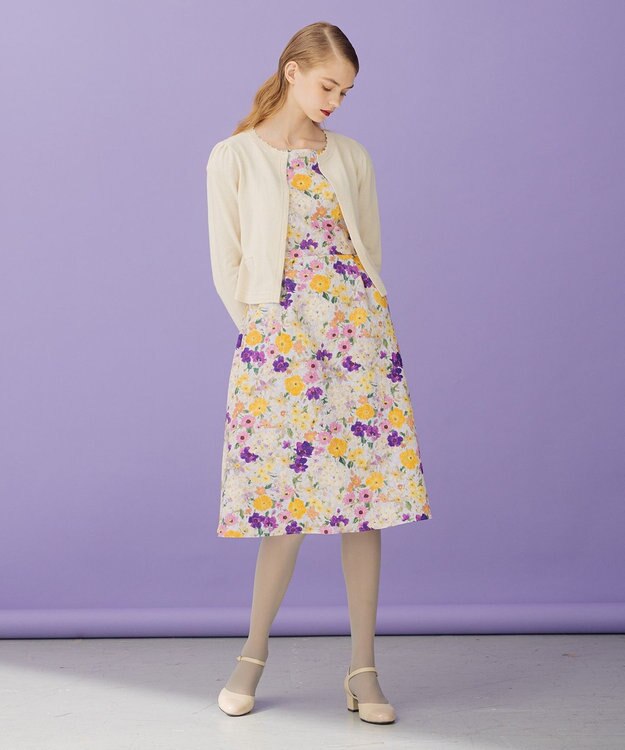 TOCCA 【洗える！】MIRAGE ドレス ライラック系5