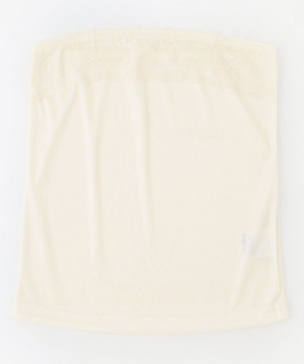 GRACE CONTINENTAL 箔プリントレースベアトップ ホワイト