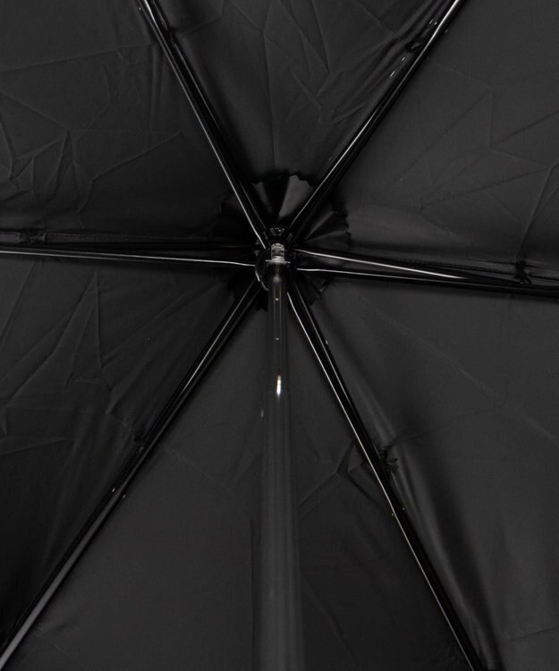 AURORA NINA RICCI ニナリッチ ドローイング花柄プリント 晴雨兼用傘（折りたたみ傘・トップフラット） ネイビー