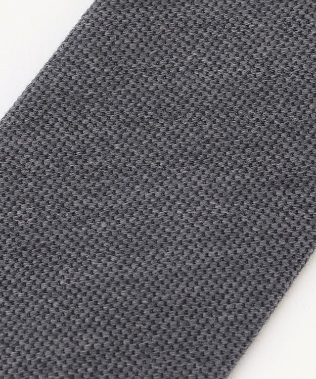 JOSEPH ABBOUD 【日本製】ウールシルクソリッド ネクタイ ライトグレー系