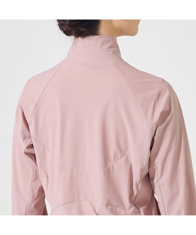 Chacott ジュニア　ウォームアップジャケット グレイッシュローズ