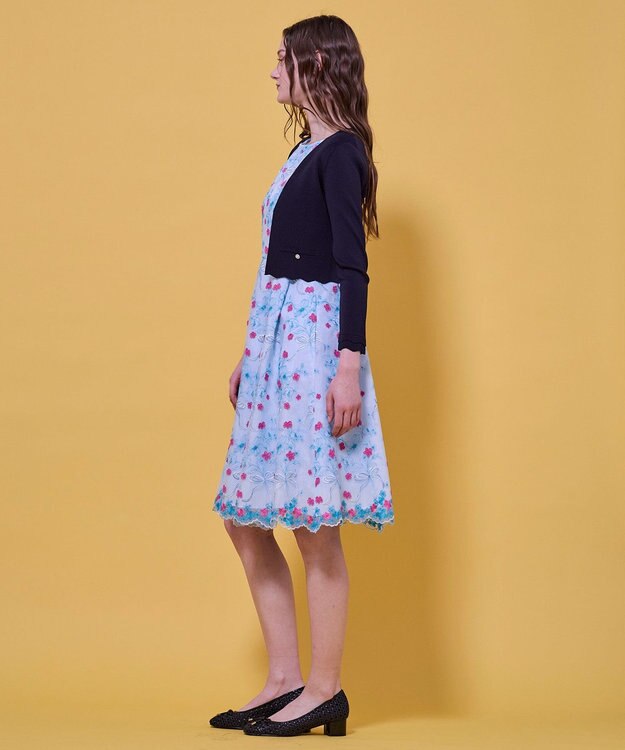 TOCCA SCALLOPED JEWEL ボレロ ネイビー系